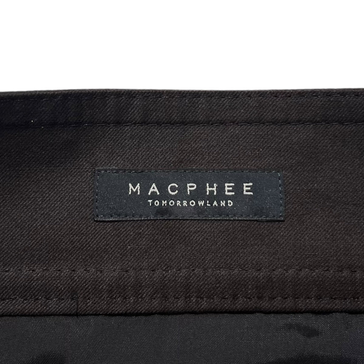 MACPHEE 無地スカート12-05-54-05708 古着・中古-4枚目のアイテム画像