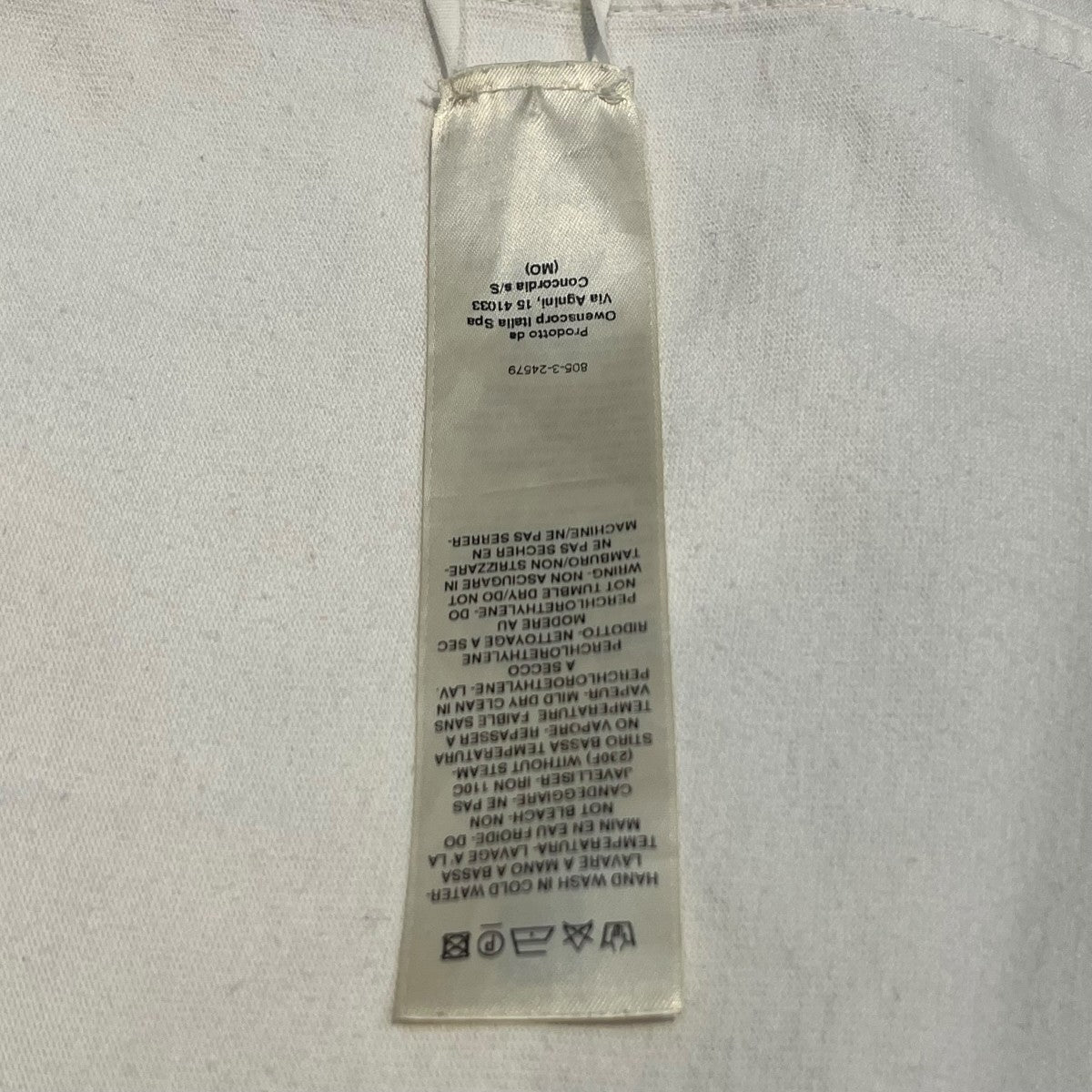 RICK OWENS ノースリーブTシャツRU01D3178-BA Spintered Tarp 古着・中古-9枚目のアイテム画像