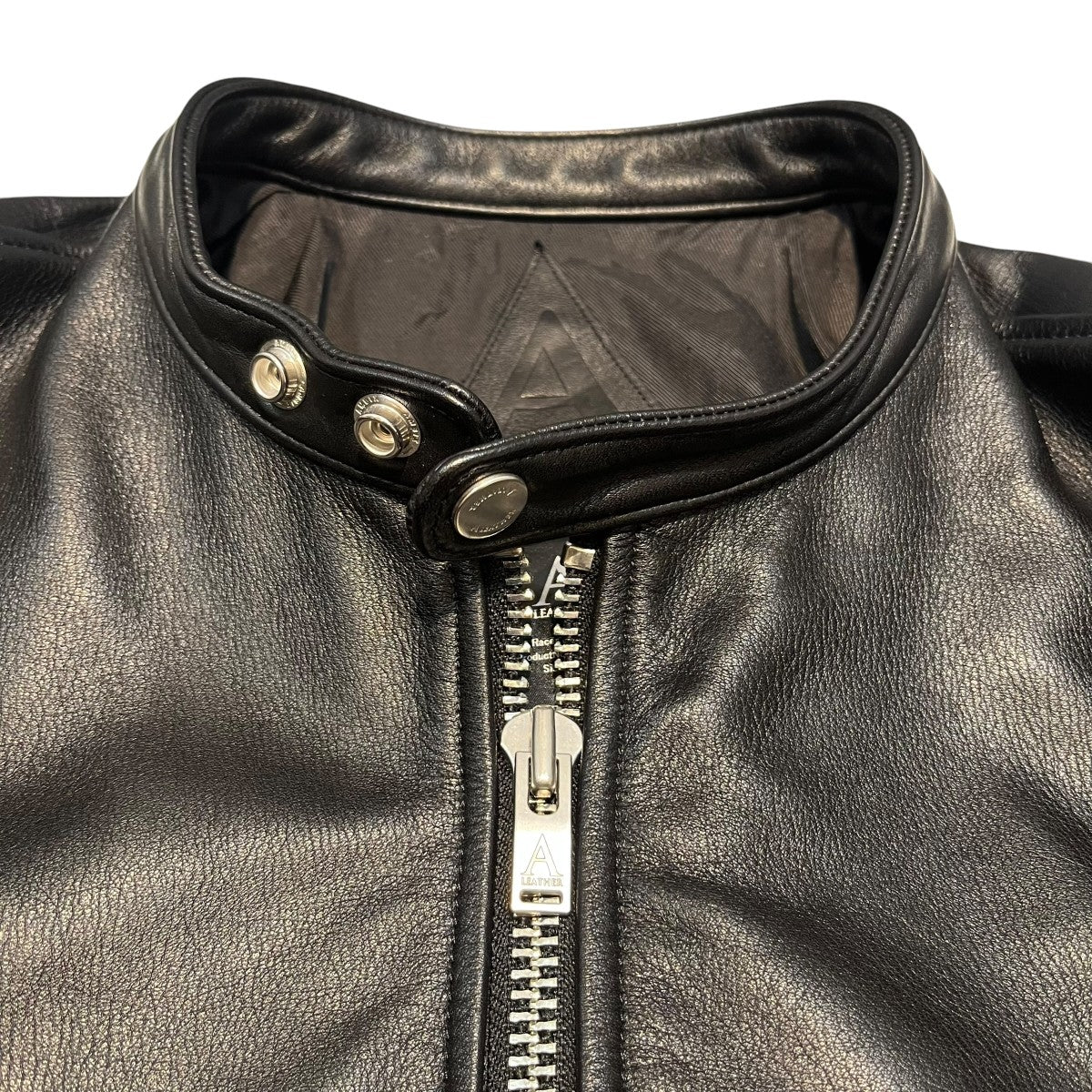 A LEATHER レザーシングルライダースジャケットAMJ2402 Racer Jacket 古着・中古-3枚目のアイテム画像
