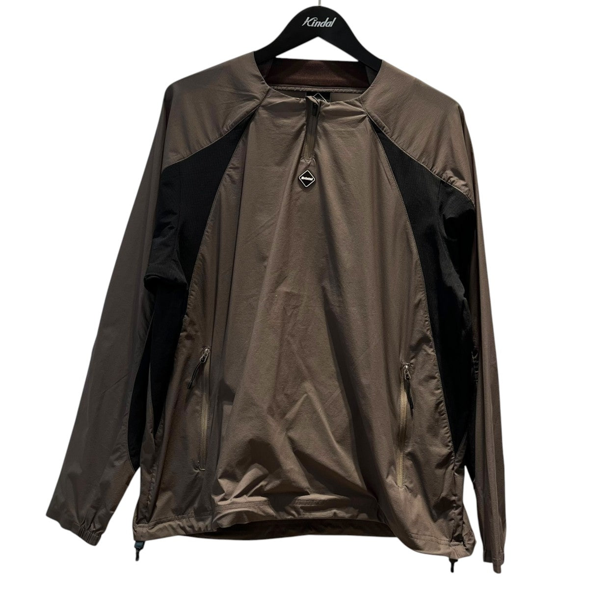 F．C．R．B． Ultra Light WEIGHT HALF ZIP PISTE長袖カットソーFCRB-250044 古着・中古-1枚目のアイテム画像