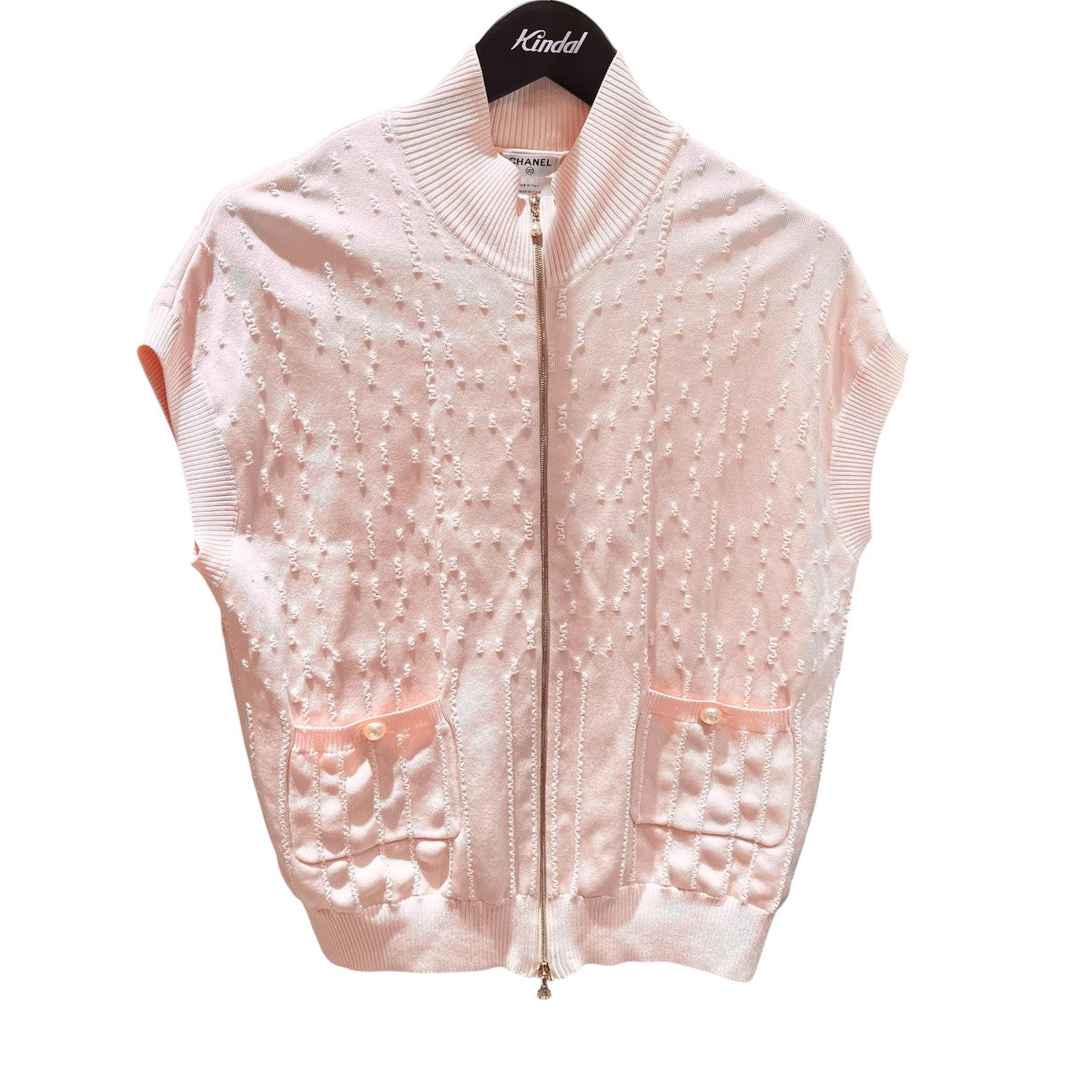 CHANEL ココマークニットベストP43856K04517 古着・中古-1枚目のアイテム画像