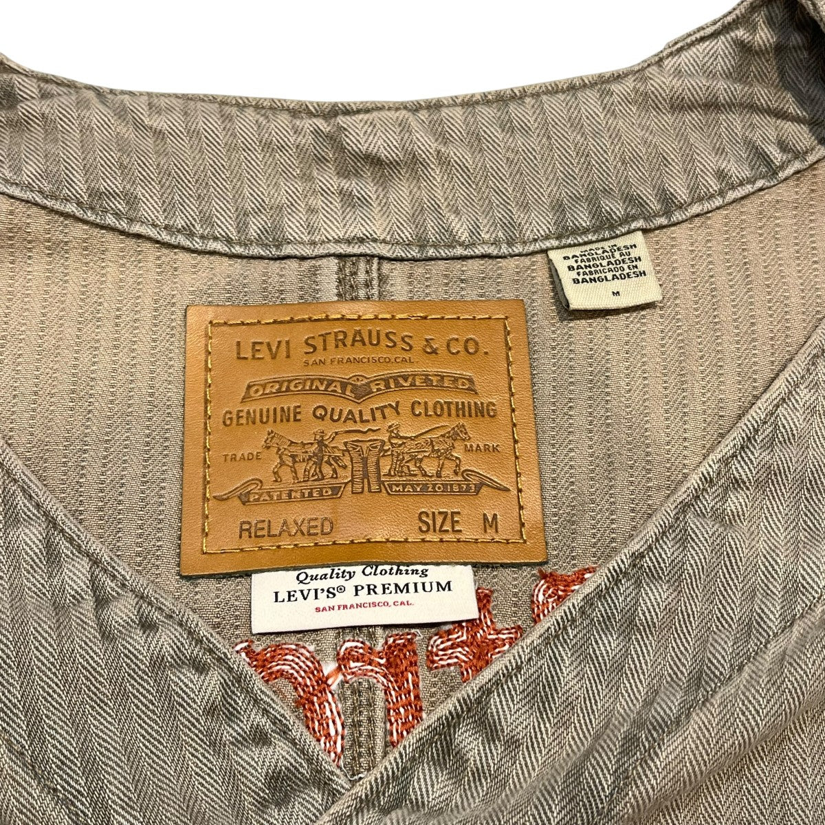 LEVI’S PReMIUM カバーオールPC9-A7139-0006 ﾕﾆｵﾝｴﾝｼﾞﾆｱｶｰﾃﾞｨｶﾞﾝ 古着・中古-3枚目のアイテム画像