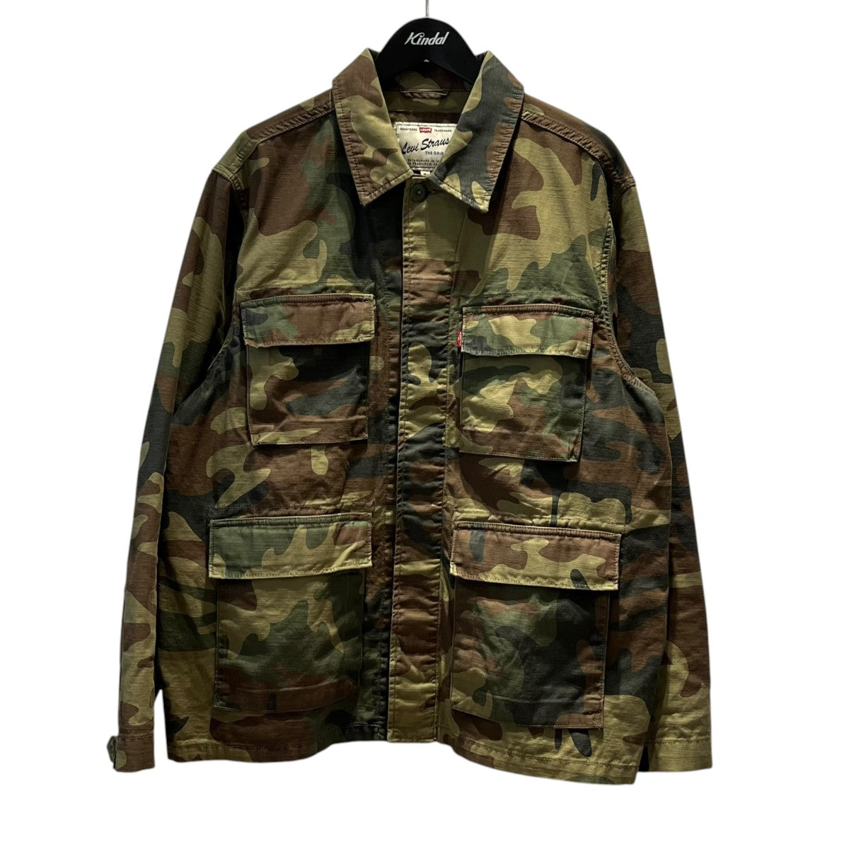 LEVI’S 迷彩柄ミリタリージャケットPC9-005BH-0000 古着・中古-1枚目のアイテム画像
