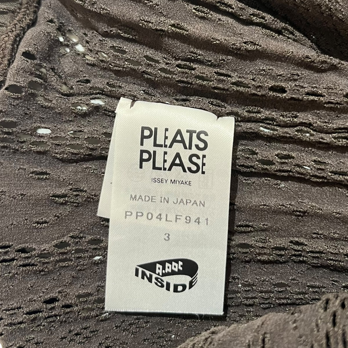 A-POC PLEATS PLEASE レースレギンスパンツPP04LF9413 古着・中古-5枚目のアイテム画像
