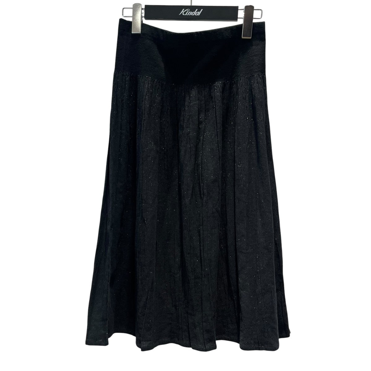 ISSEY MIYAKE FETE ラメプリーツスカートIF62FG021 古着・中古-1枚目のアイテム画像