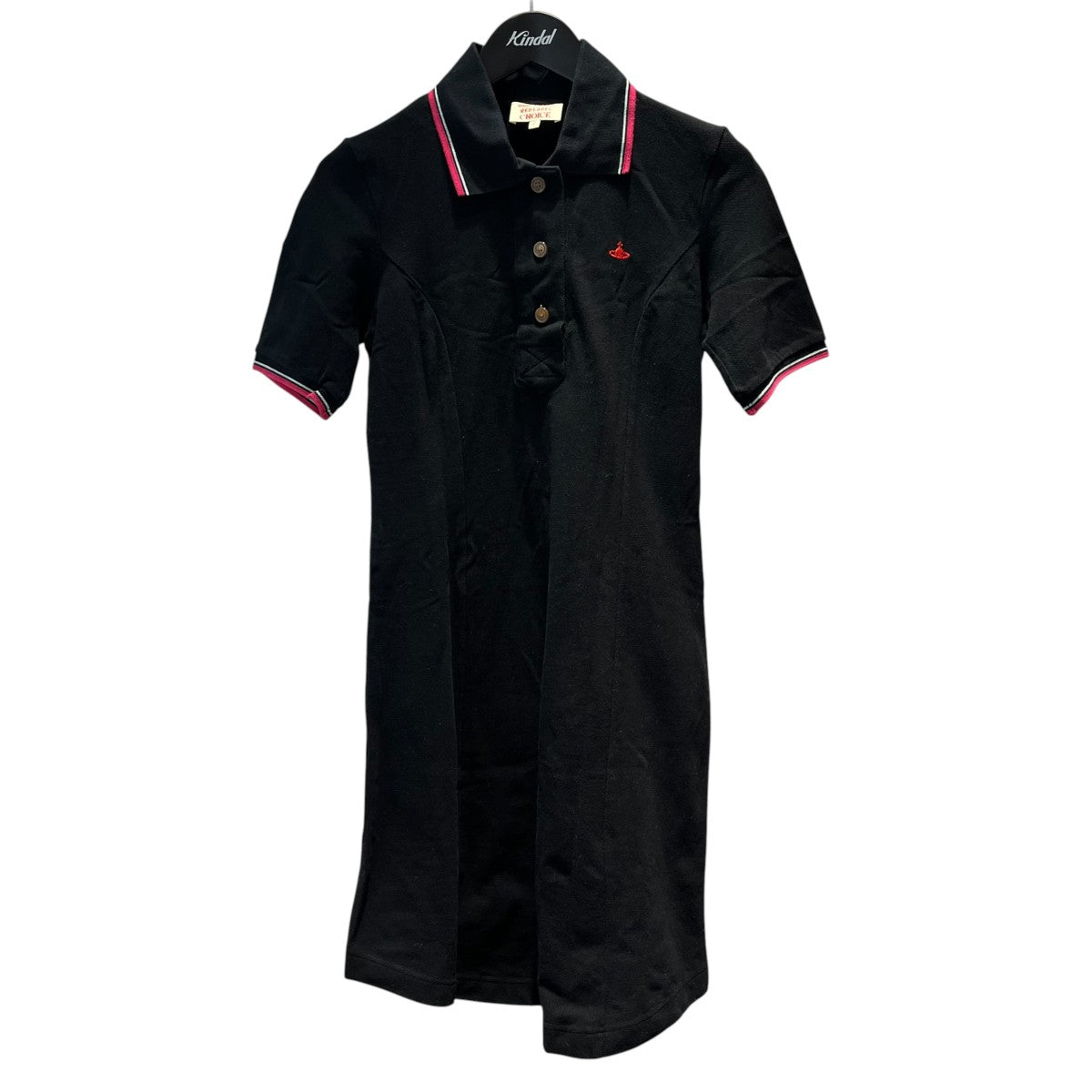 Vivienne Westwood RED LABEL CHOICE オーヴ刺繍ポロワンピース 古着・中古-1枚目のアイテム画像