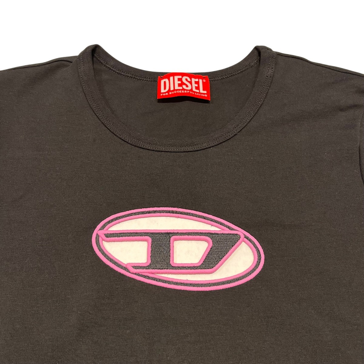 DIESEL T-ANGLEカットアウトロゴ半袖TシャツA06268 古着・中古-3枚目のアイテム画像