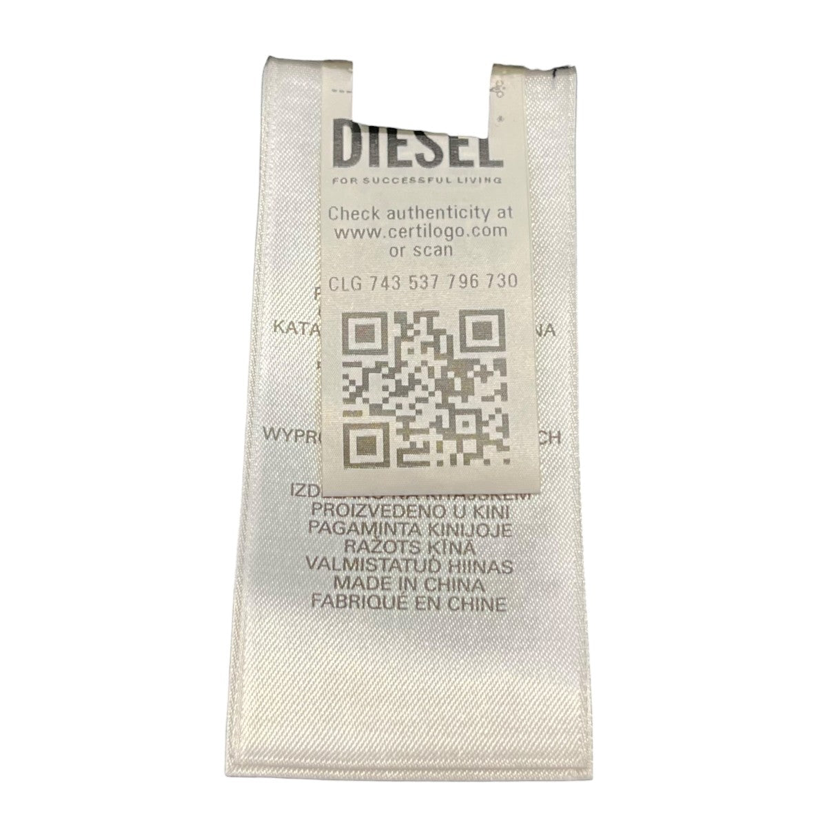 DIESEL T-ANGLEカットアウトロゴ半袖TシャツA06268 古着・中古-5枚目のアイテム画像