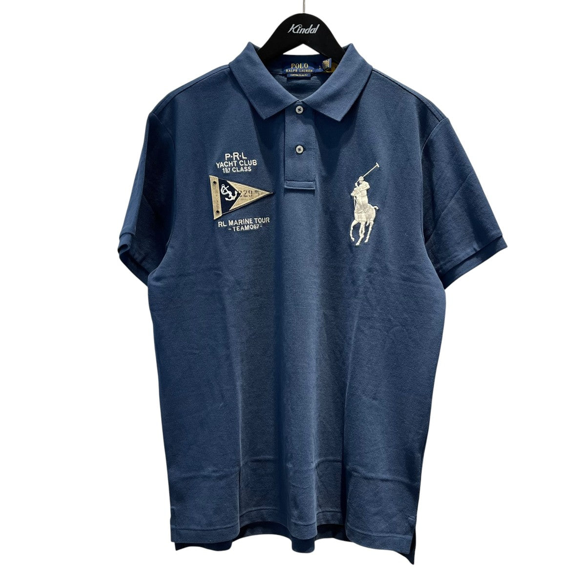 POLO RALPH LAUREN 定価24，200円ビッグポニー YACHT CLUBポロシャツ 古着・中古-1枚目のアイテム画像