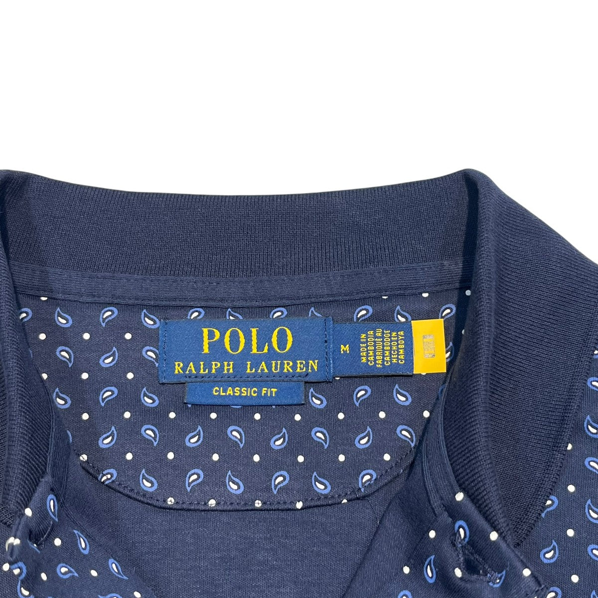POLO RALPH LAUREN(ポロラルフローレン) ワンポイント ペイズリー柄