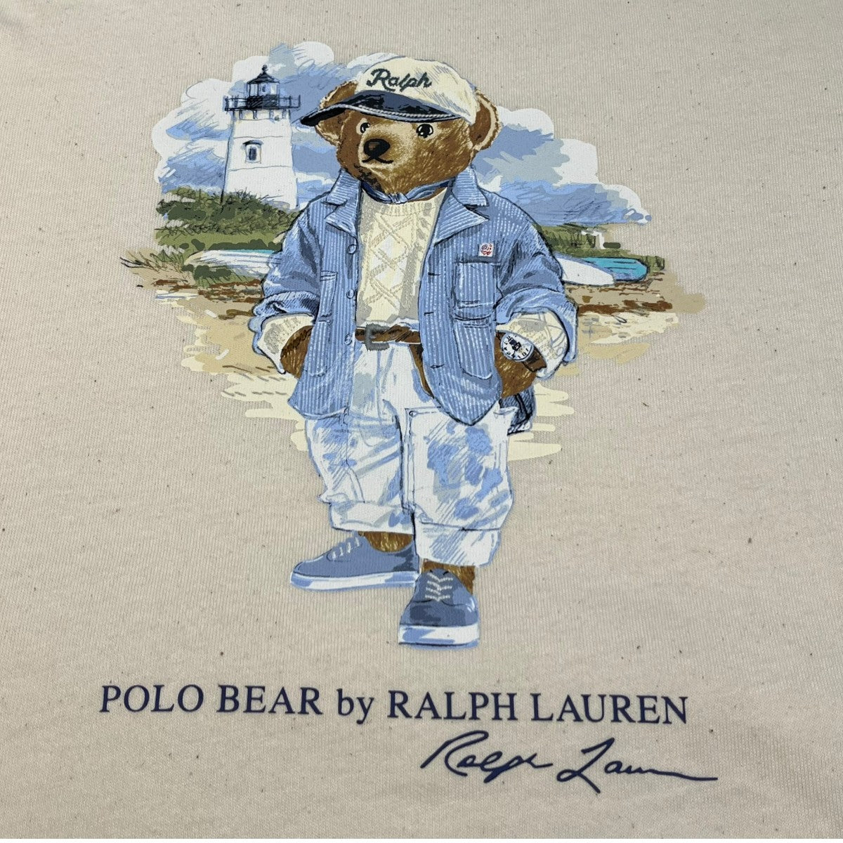 POLO RALPH LAUREN 定価19，800円ベアプリント半袖カットソー 古着・中古-3枚目のアイテム画像