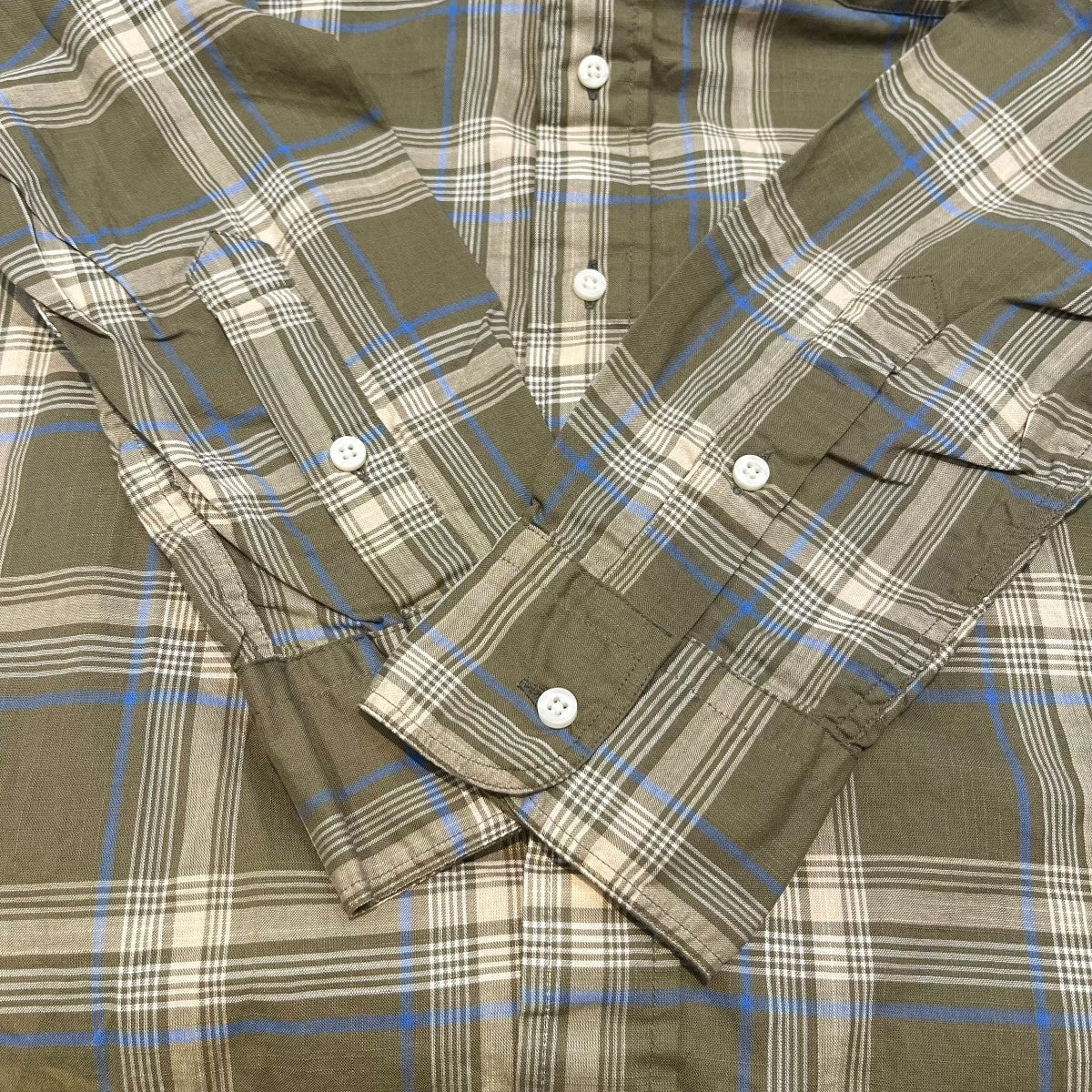 GITMAN BROS×SHIPS チェックボタンダウンシャツ111-11-4469 古着・中古-4枚目のアイテム画像
