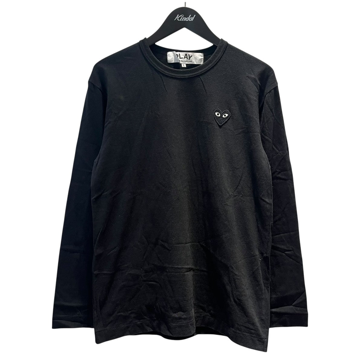 PLAY COMME des GARCONS 長袖カットソーAZ-T120 古着・中古-1枚目のアイテム画像
