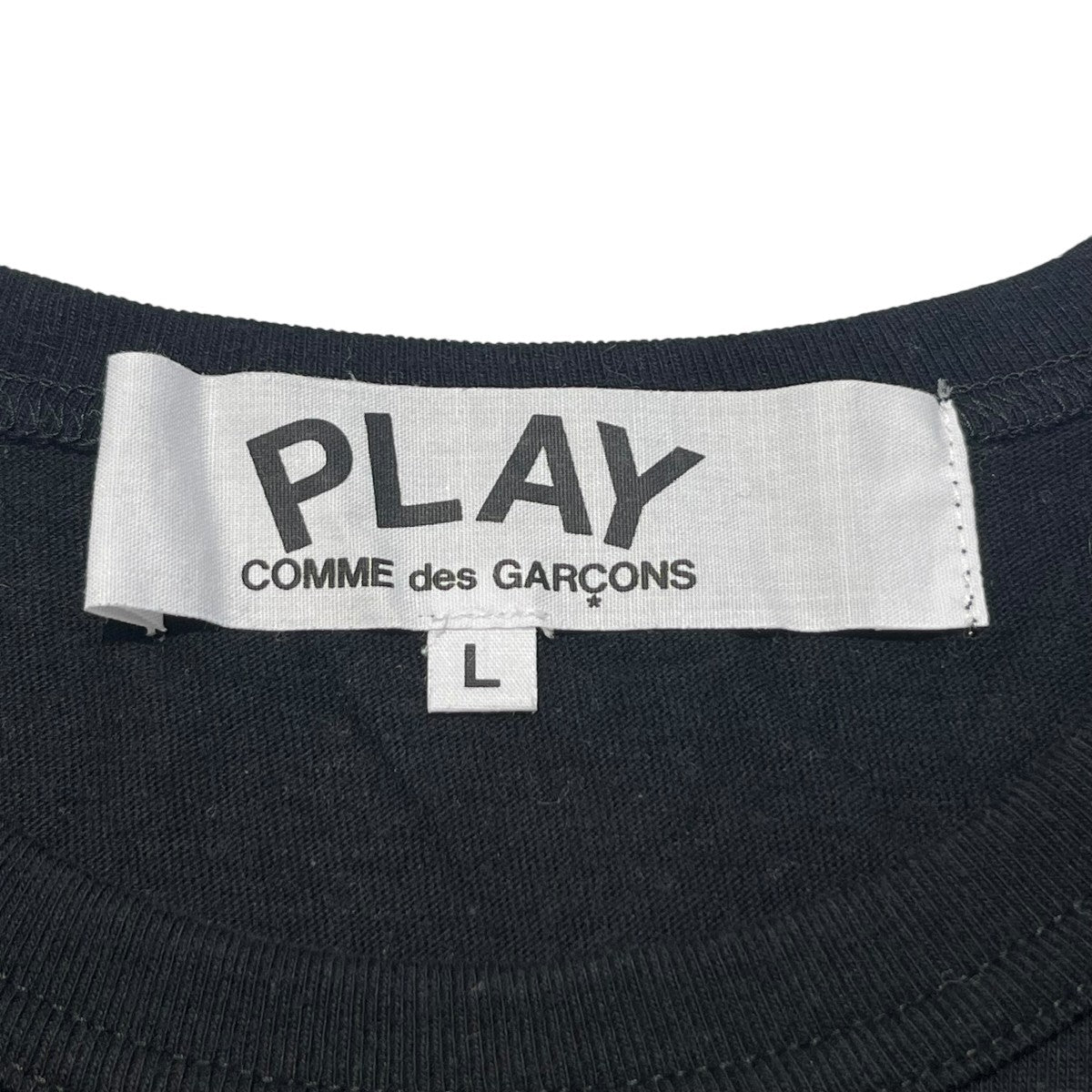 PLAY COMME des GARCONS 長袖カットソーAZ-T120 古着・中古-3枚目のアイテム画像