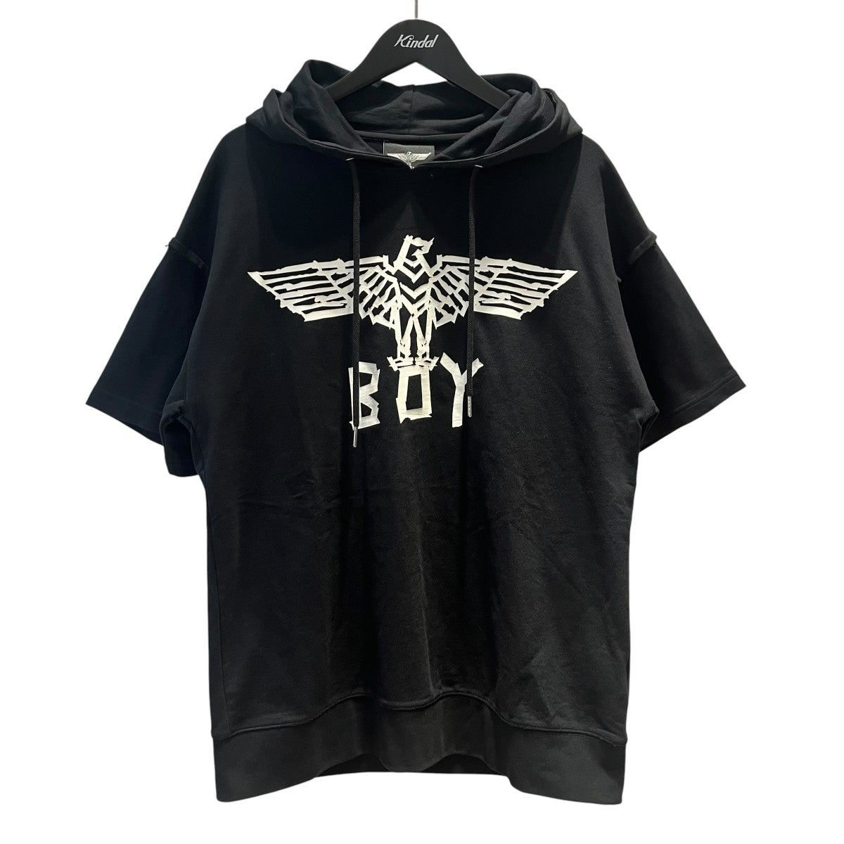 BOY LONDON ロゴプリント半袖パーカーB201WBT04402 古着・中古-1枚目のアイテム画像