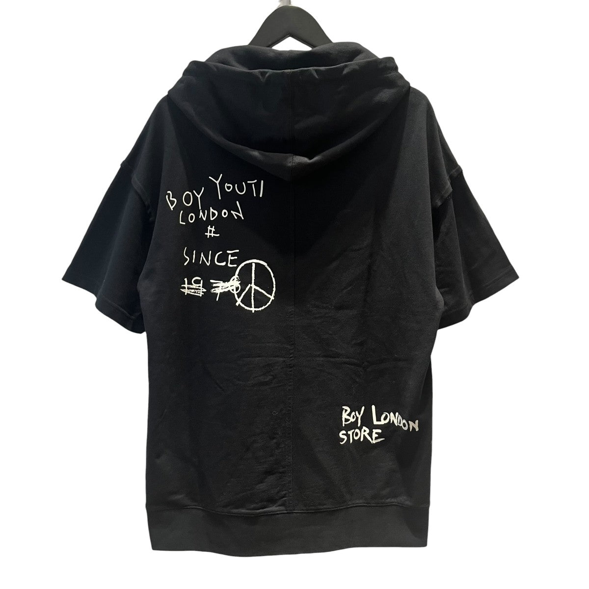 BOY LONDON ロゴプリント半袖パーカーB201WBT04402 古着・中古-2枚目のアイテム画像