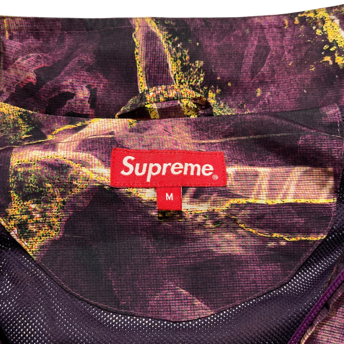Supreme 20AW総柄トラックジャケットMarble Track Jacket 古着・中古-4枚目のアイテム画像