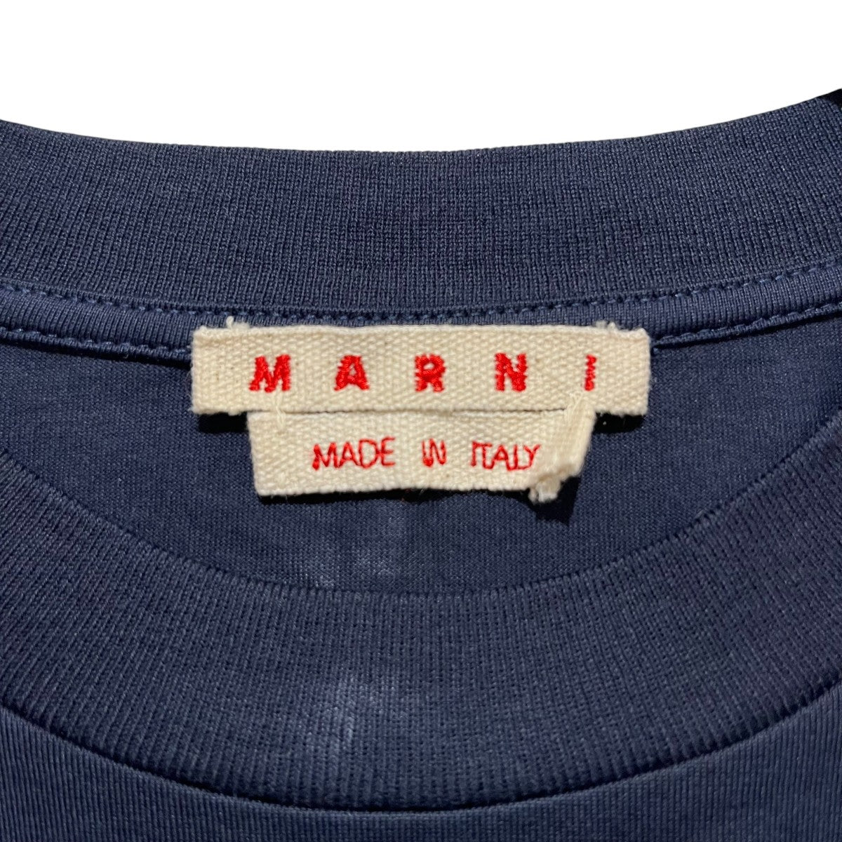 MARNI ロゴプリントTシャツHUMU0198PQ 古着・中古-3枚目のアイテム画像