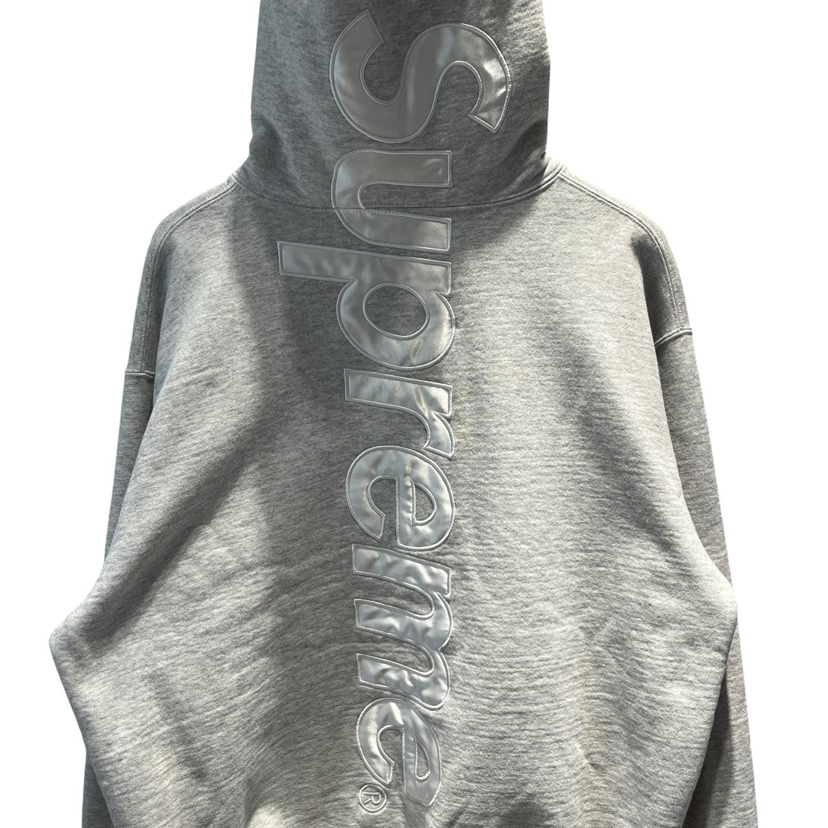 Supreme Satin Applique長袖フーディー 古着・中古-3枚目のアイテム画像