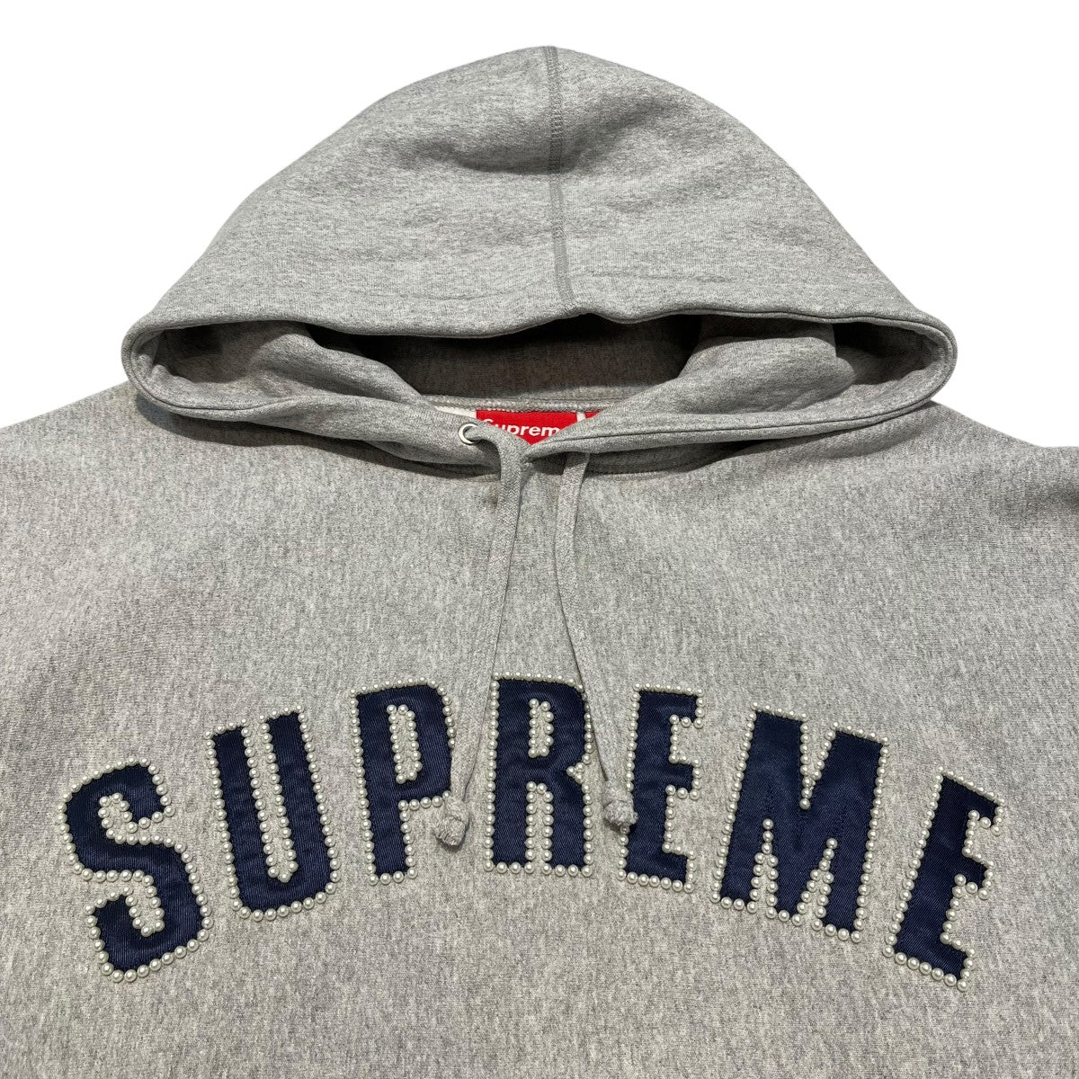 Supreme Arc Pearl Logo長袖フーディー 古着・中古-3枚目のアイテム画像