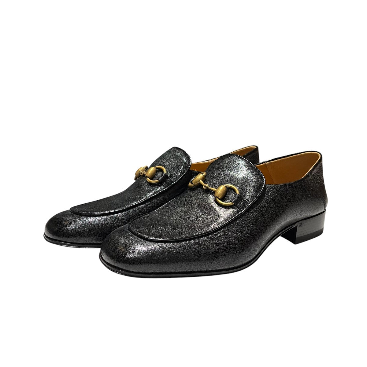 GUCCI 571050 JORDAANホースビット ローファーシューズ 古着・中古-1枚目のアイテム画像