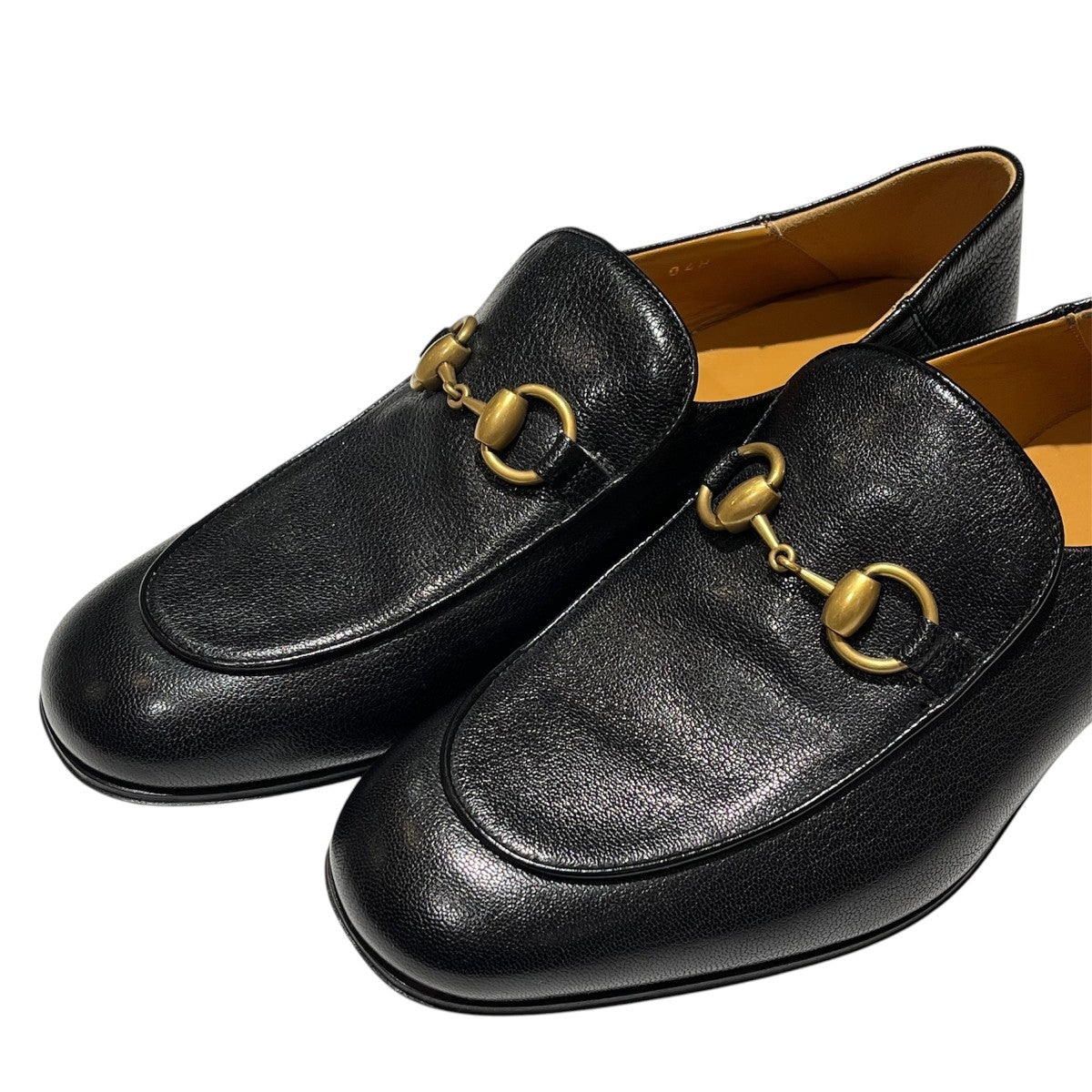GUCCI 571050 JORDAANホースビット ローファーシューズ 古着・中古-4枚目のアイテム画像