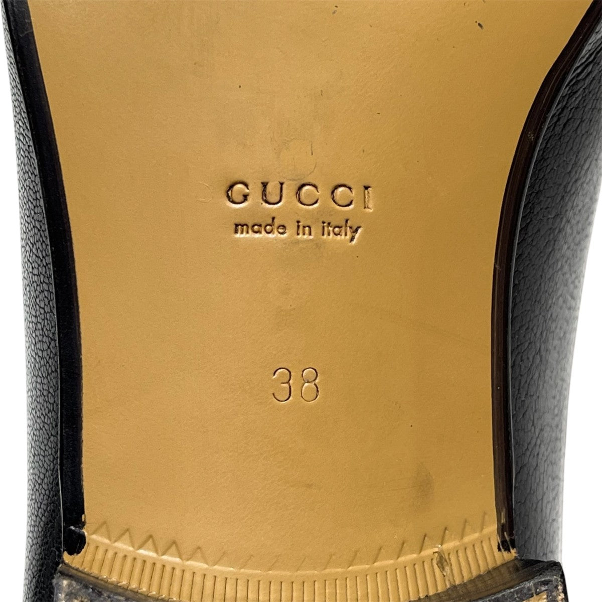 GUCCI 571050 JORDAANホースビット ローファーシューズ 古着・中古-9枚目のアイテム画像