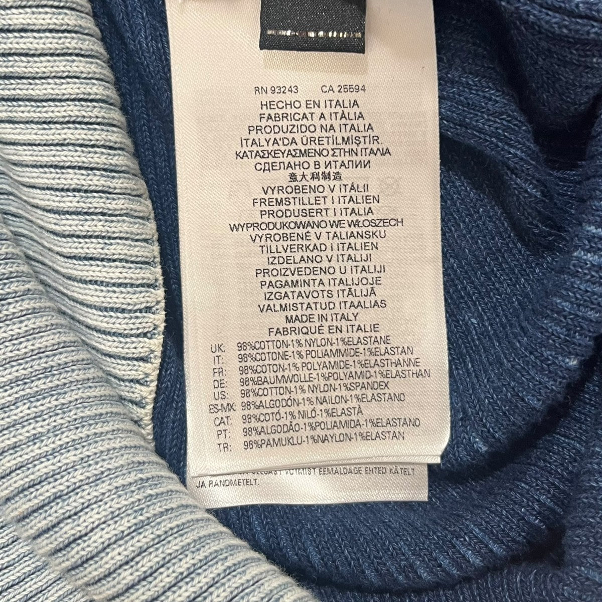 DIESEL M-Taryn ドレスリブニットワンピース 古着・中古-8枚目のアイテム画像
