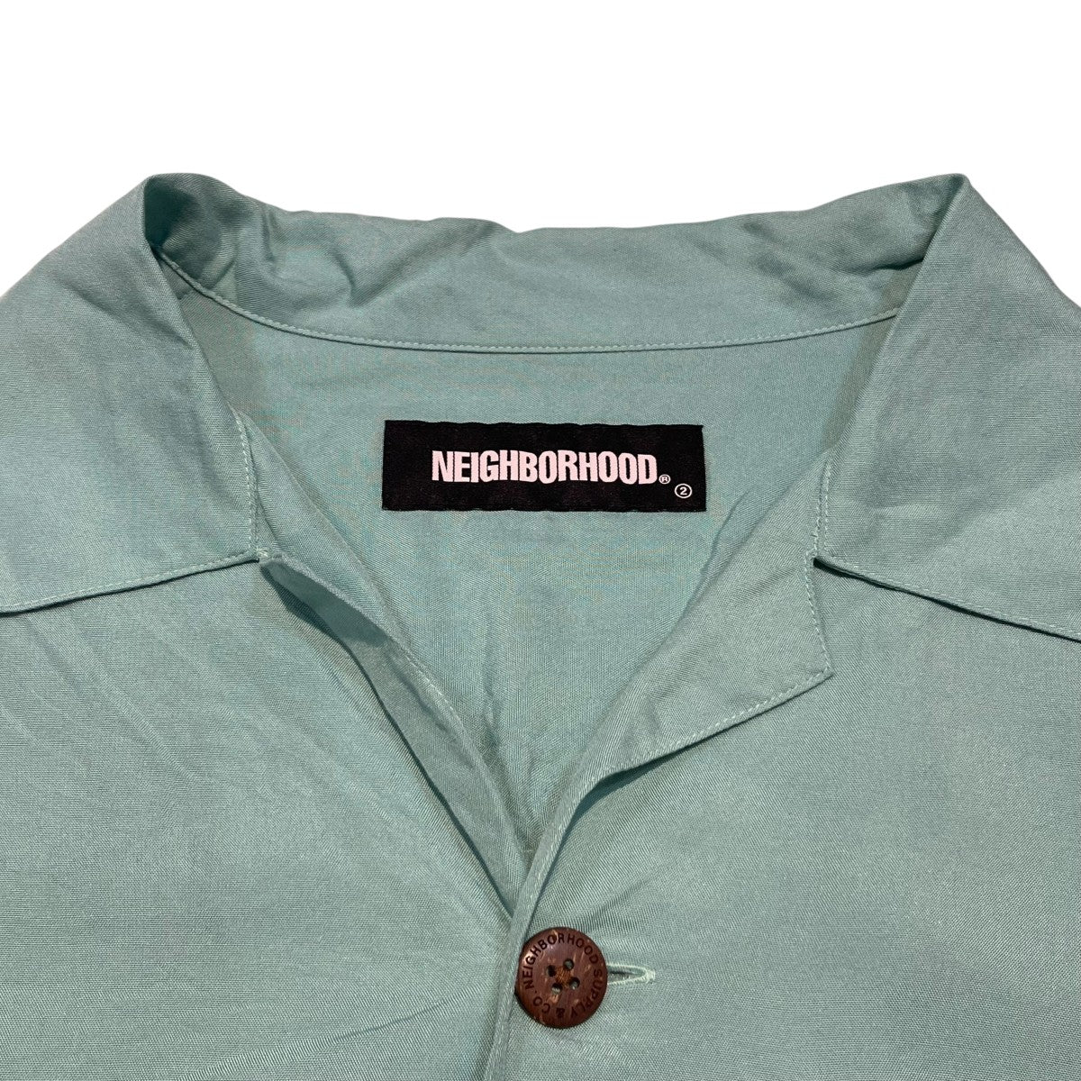 NEIGHBORHOOD ロゴ刺繍半袖シャツ211TSNH-SHM08 古着・中古-3枚目のアイテム画像