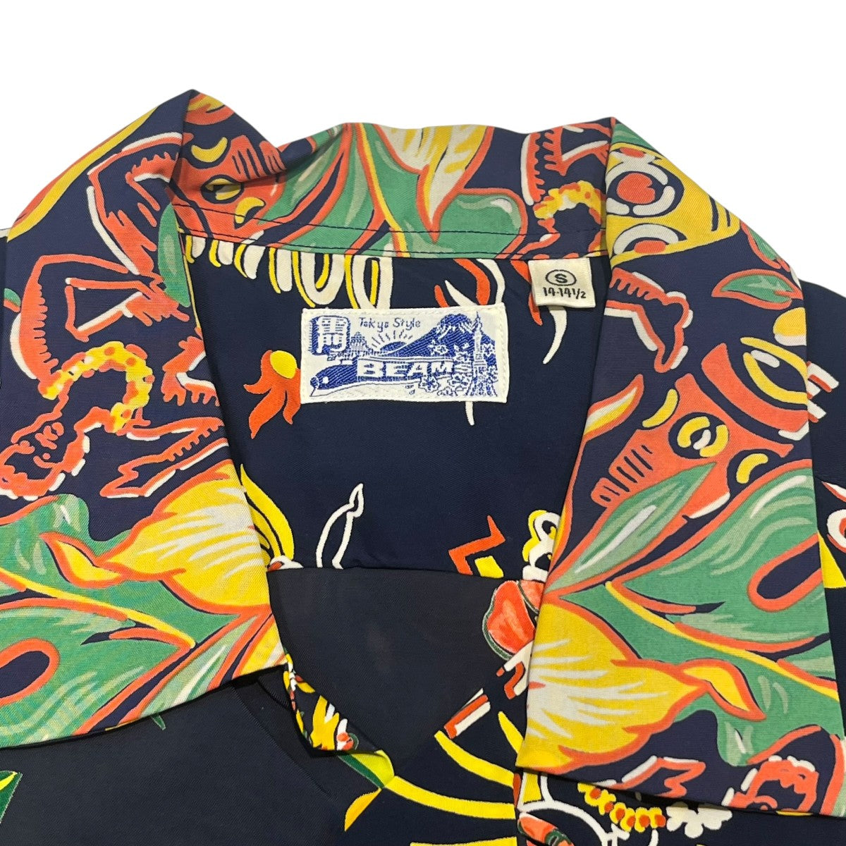 BEAMS×Sun Surf アロハシャツ11-01-0770-086 ｸﾚｲｼﾞｰｱﾛﾊｼｬﾂ 古着・中古-3枚目のアイテム画像