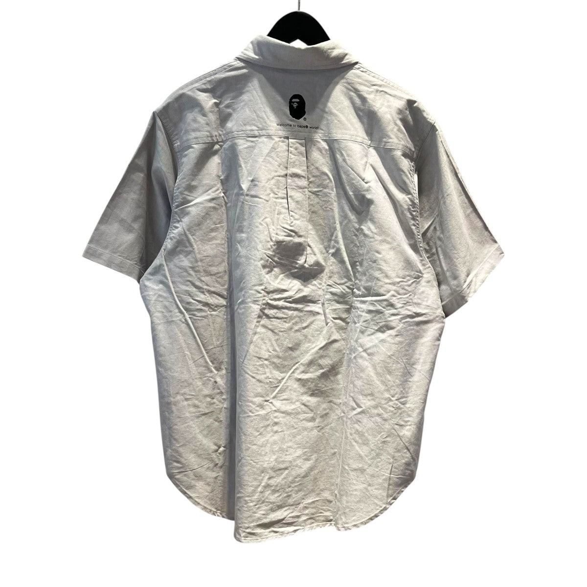 A BATHING APE 半袖シャツ1ST CAMO APPLIQUE OXFORD BD SHIRT 古着・中古-2枚目のアイテム画像