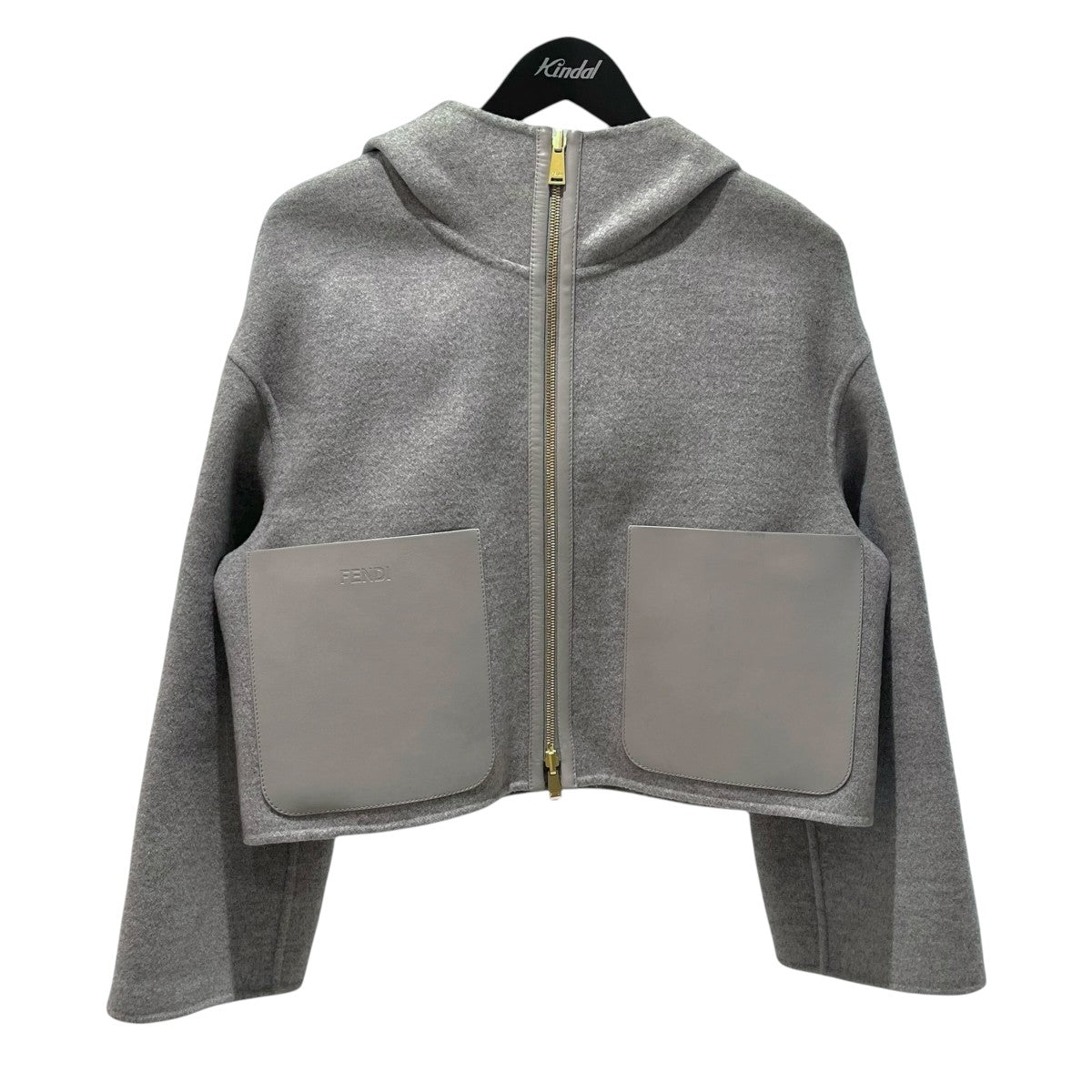 ズッカ柄REVERSIBLE FF MOTIF HOODED JACKET リバーシブルパーカーFJ6993 A5HD