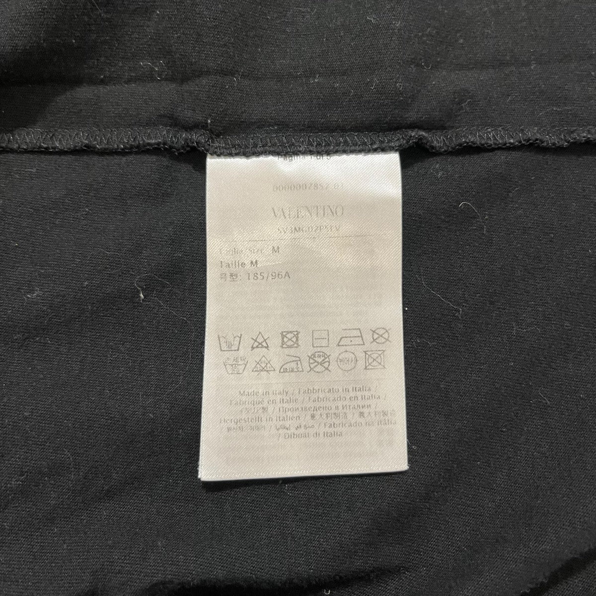 VALENTINO VLTNロゴTシャツSV3MG02P5IV 古着・中古-5枚目のアイテム画像