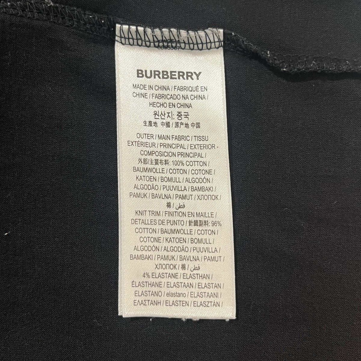 BURBERRY ティッシ期ロゴプリントTシャツ8055307 古着・中古-5枚目のアイテム画像