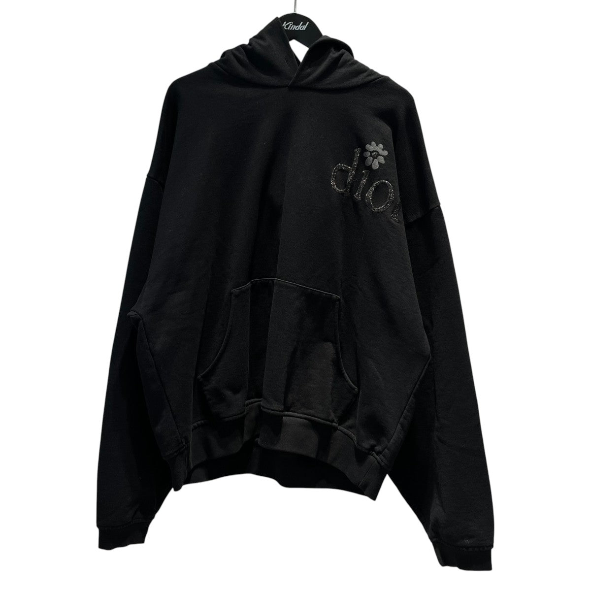 DIOR×ERL フラワー・ロゴデザインリラックスフィットフーデッドスウェットシャツ313J653A0807 古着・中古-1枚目のアイテム画像