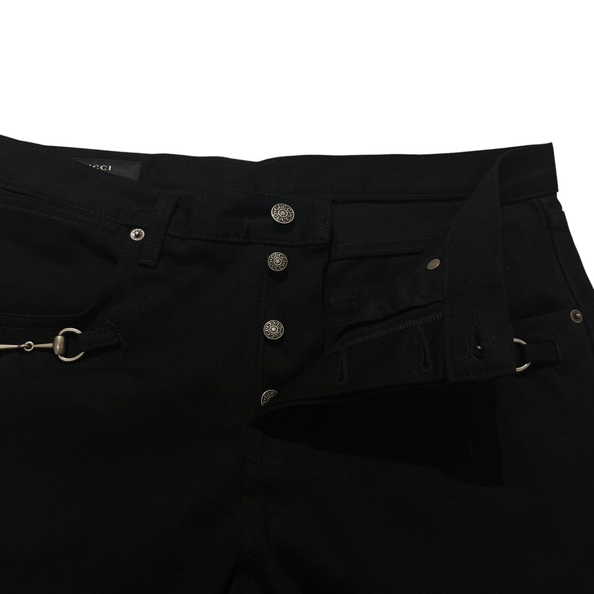 デナム期ホースビットディテールデニムパンツ860844  XDDFZ