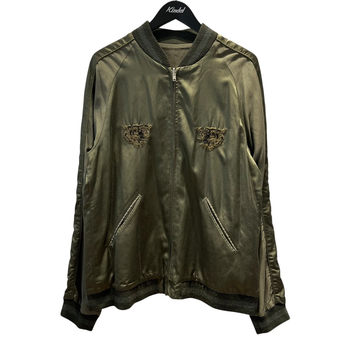 リバーシブルスカジャン EMBROIDERED SOUVENIR JACKETM16A-04BL11C