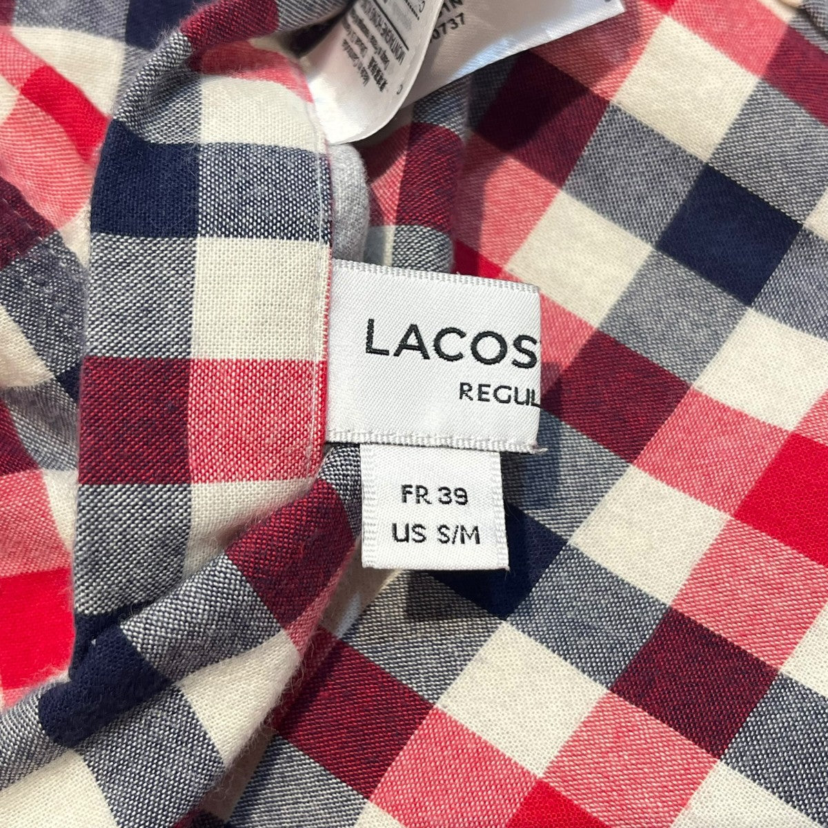 LACOSTE リバーシブルチェックシャツCH0737 古着・中古-5枚目のアイテム画像