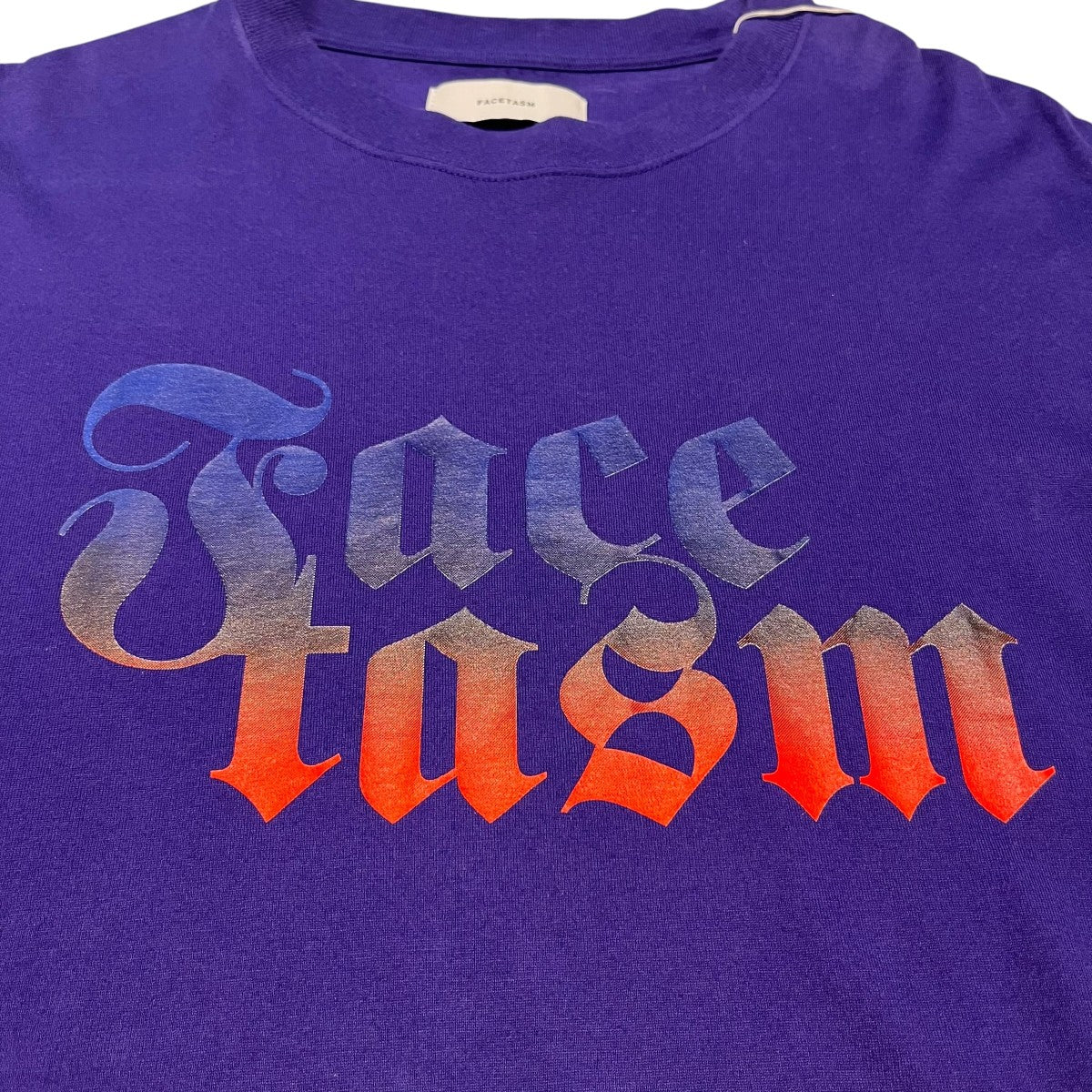 FACETASM ロゴプリント半袖TシャツMKS-TEE-U05 古着・中古-3枚目のアイテム画像