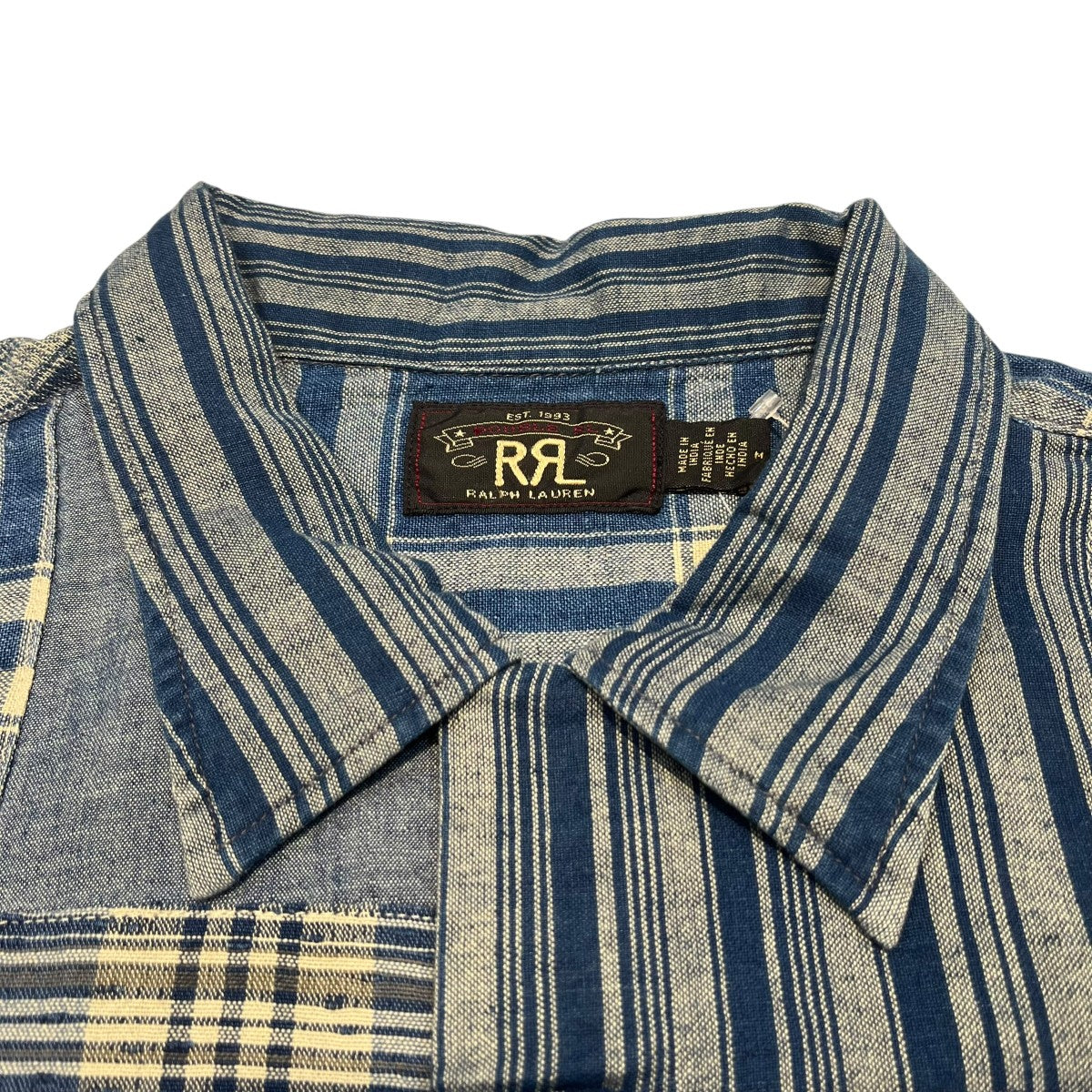 RRL(ダブルアールエル) 半袖シャツMNRRWOV1N820055 MNRRWOV1N820055