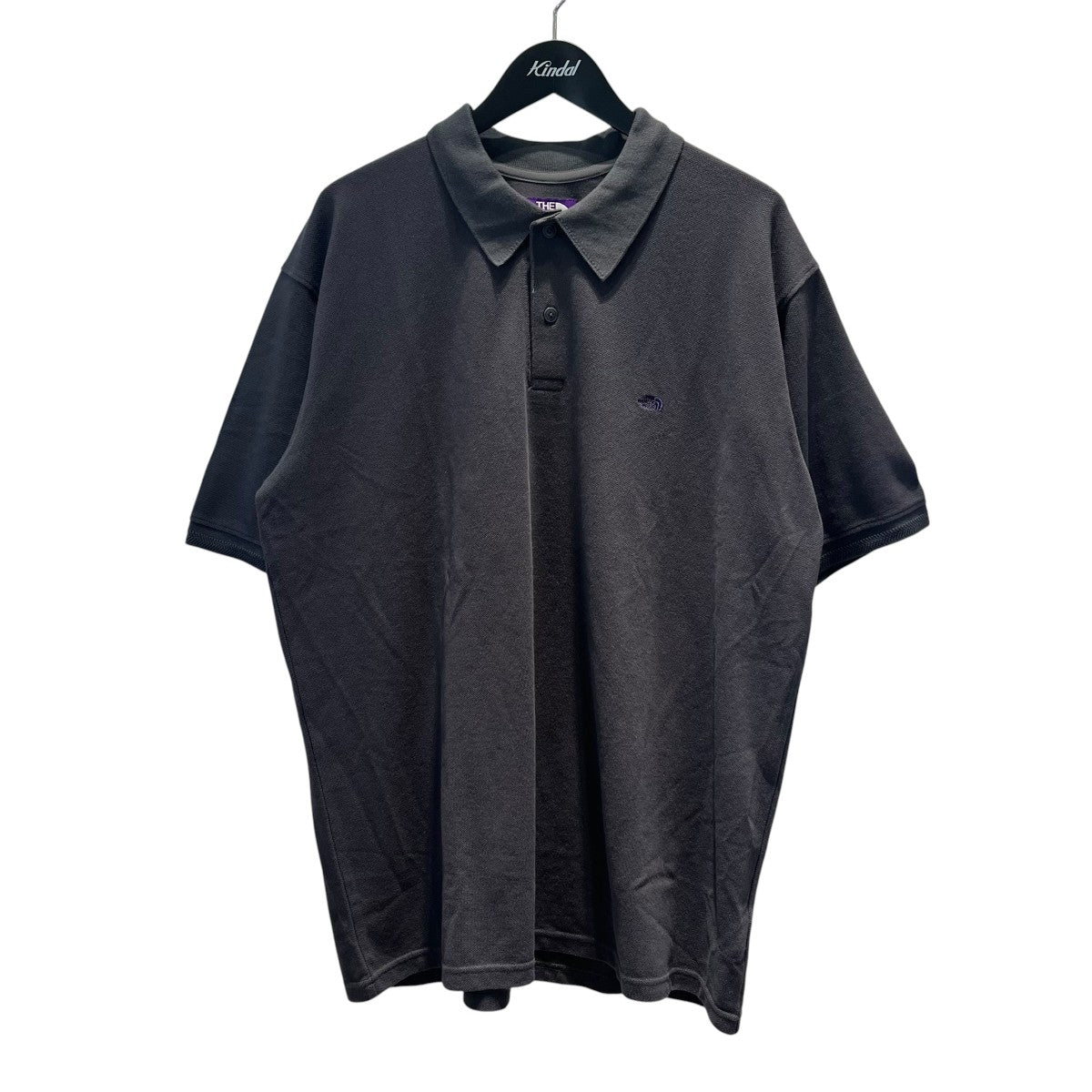 THE NORTHFACE PURPLELABEL ポロシャツN25SH132 Moss Stitch Field Big Polo 古着・中古-1枚目のアイテム画像
