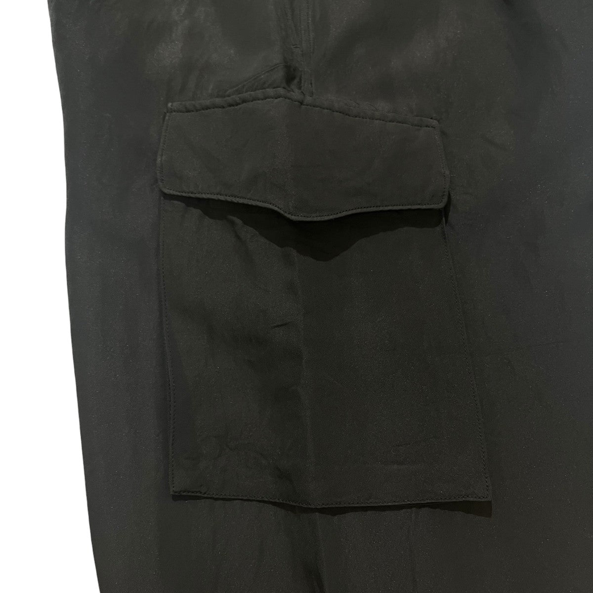 blurhms Rayon Nylon Silk Side Seamless 4P Pants無地カーゴパンツBHS25S009RNS 古着・中古-4枚目のアイテム画像