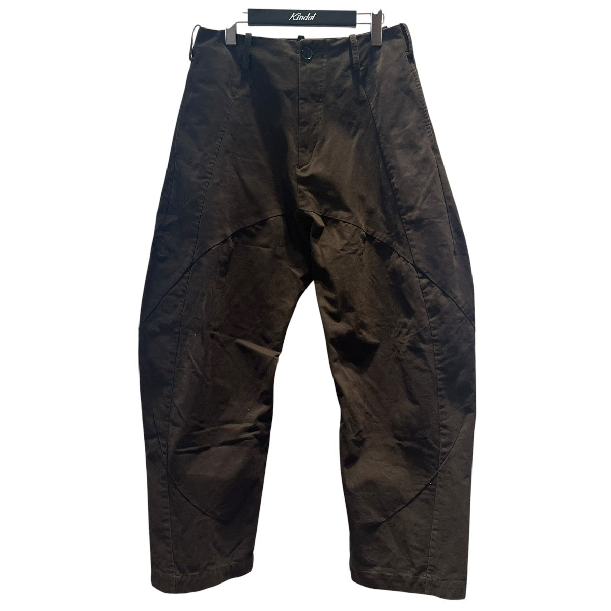 Attempt Project 11 Curved Pant無地トラウザーパンツAP24AW-PNT0302 古着・中古-1枚目のアイテム画像