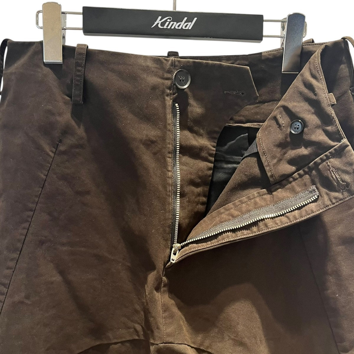 Attempt Project 11 Curved Pant無地トラウザーパンツAP24AW-PNT0302 古着・中古-3枚目のアイテム画像