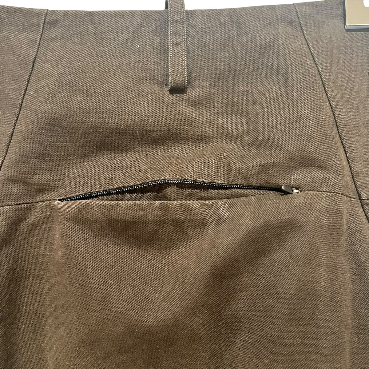 Attempt Project 11 Curved Pant無地トラウザーパンツAP24AW-PNT0302 古着・中古-4枚目のアイテム画像