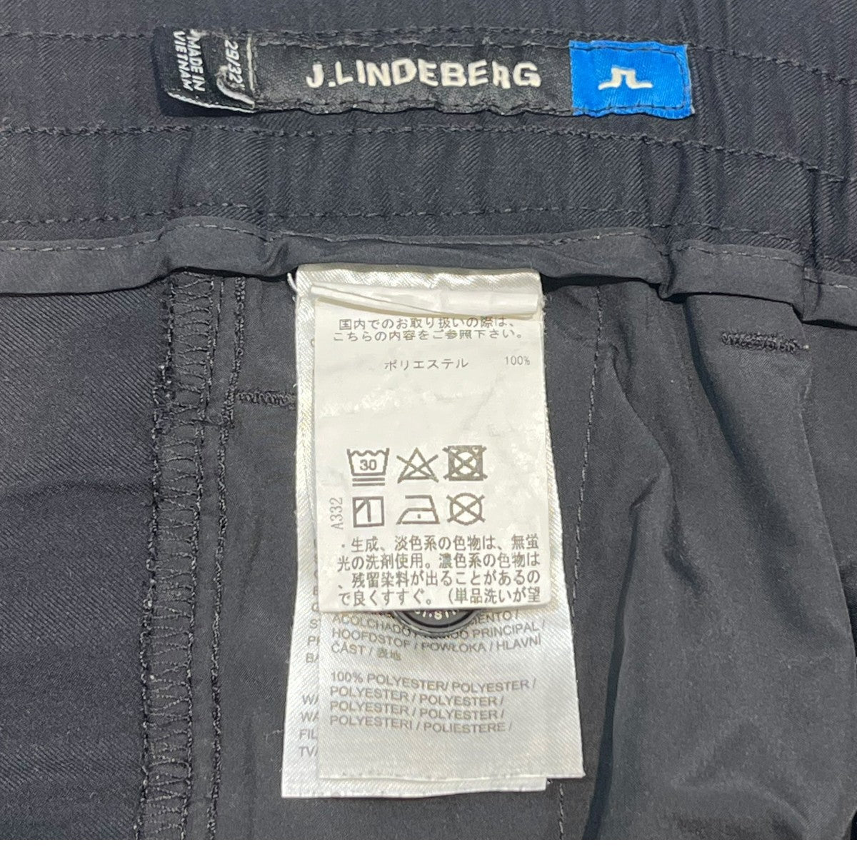 J． LINDEBERG イージーパンツ 古着・中古-4枚目のアイテム画像