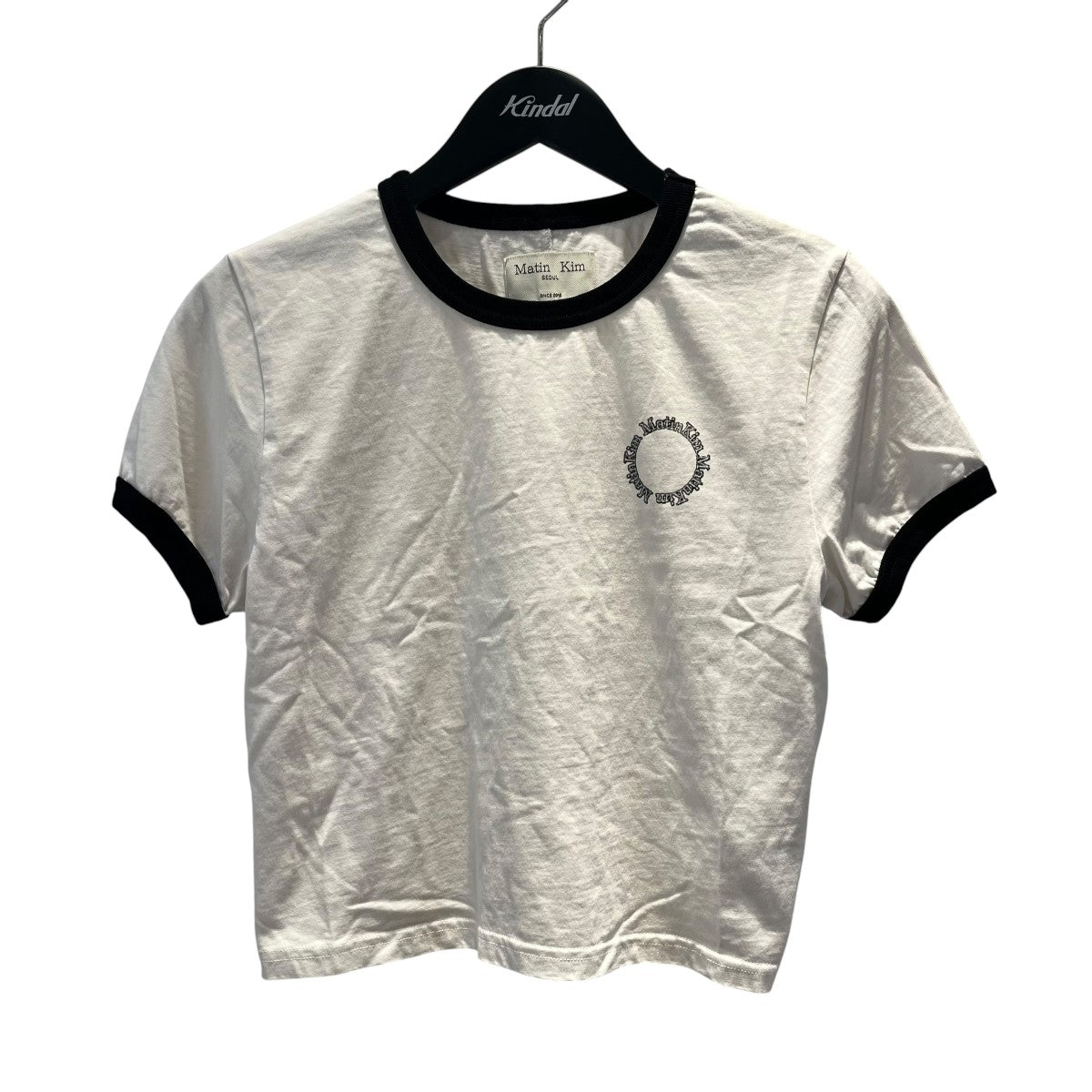 Matin Kim リンガーTシャツ 古着・中古-1枚目のアイテム画像