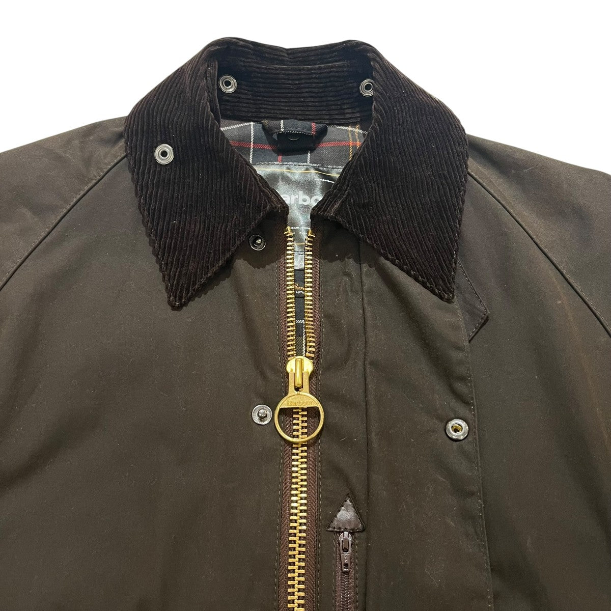 Barbour オイルドジャケットMWX0002OL71 Classic Beaufort 古着・中古-3枚目のアイテム画像