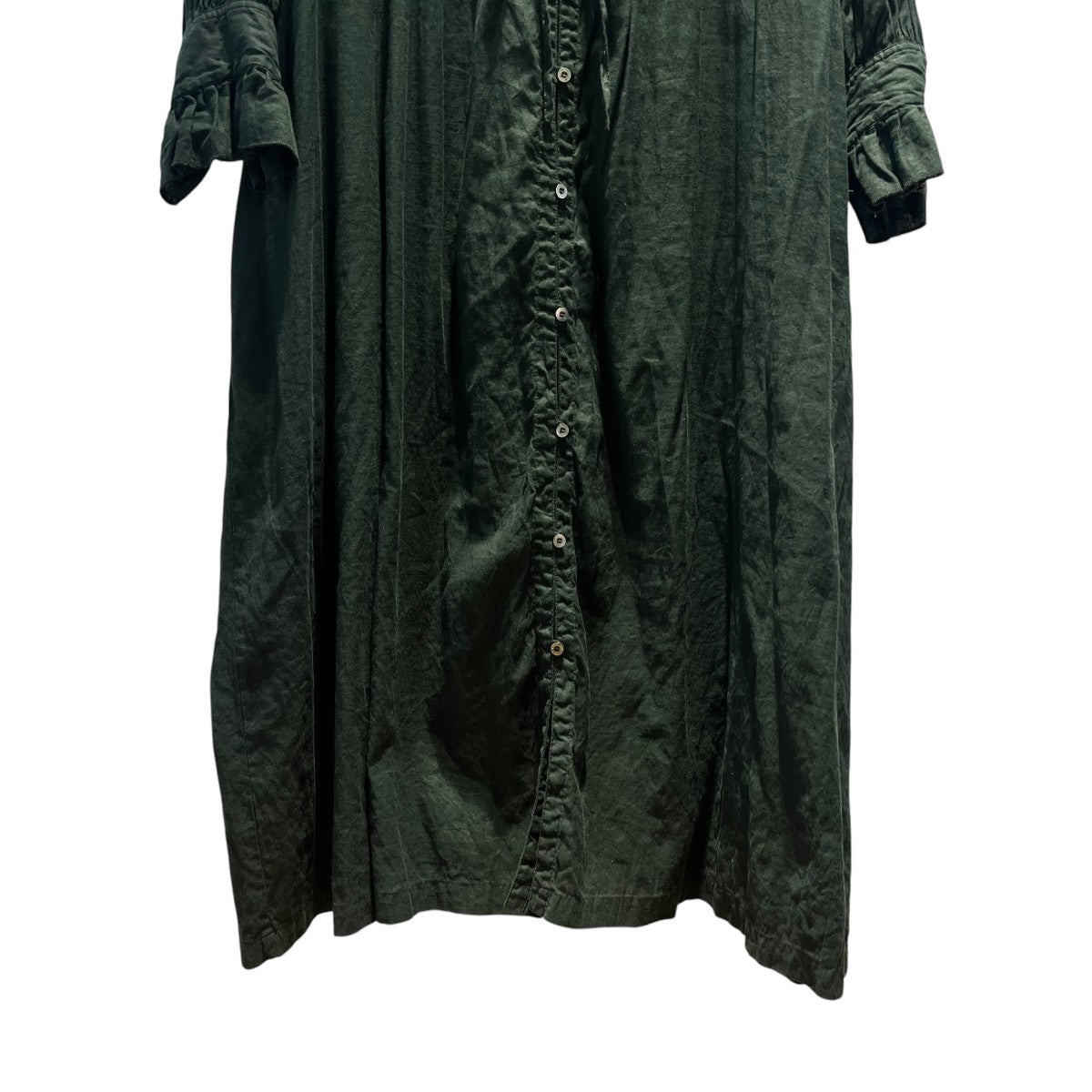 nest Robe 26SSキャッチワッシャースモックドレス01261-1172 古着・中古-4枚目のアイテム画像