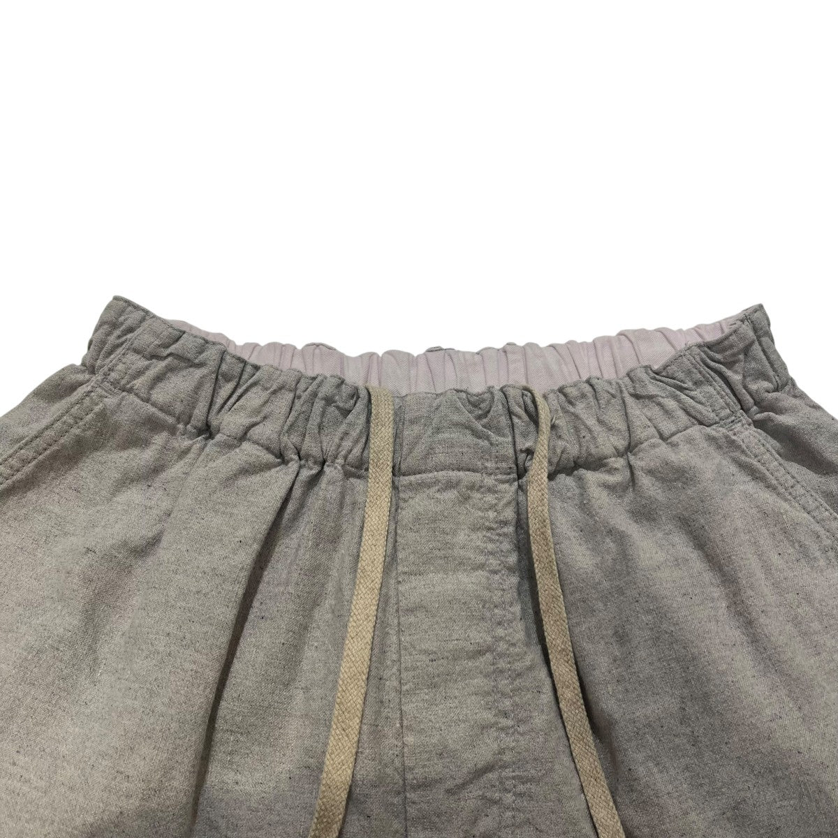 nest Robe BASICデニム混キャンバス超撥水ワイドパンツ600243-7081-1 古着・中古-3枚目のアイテム画像